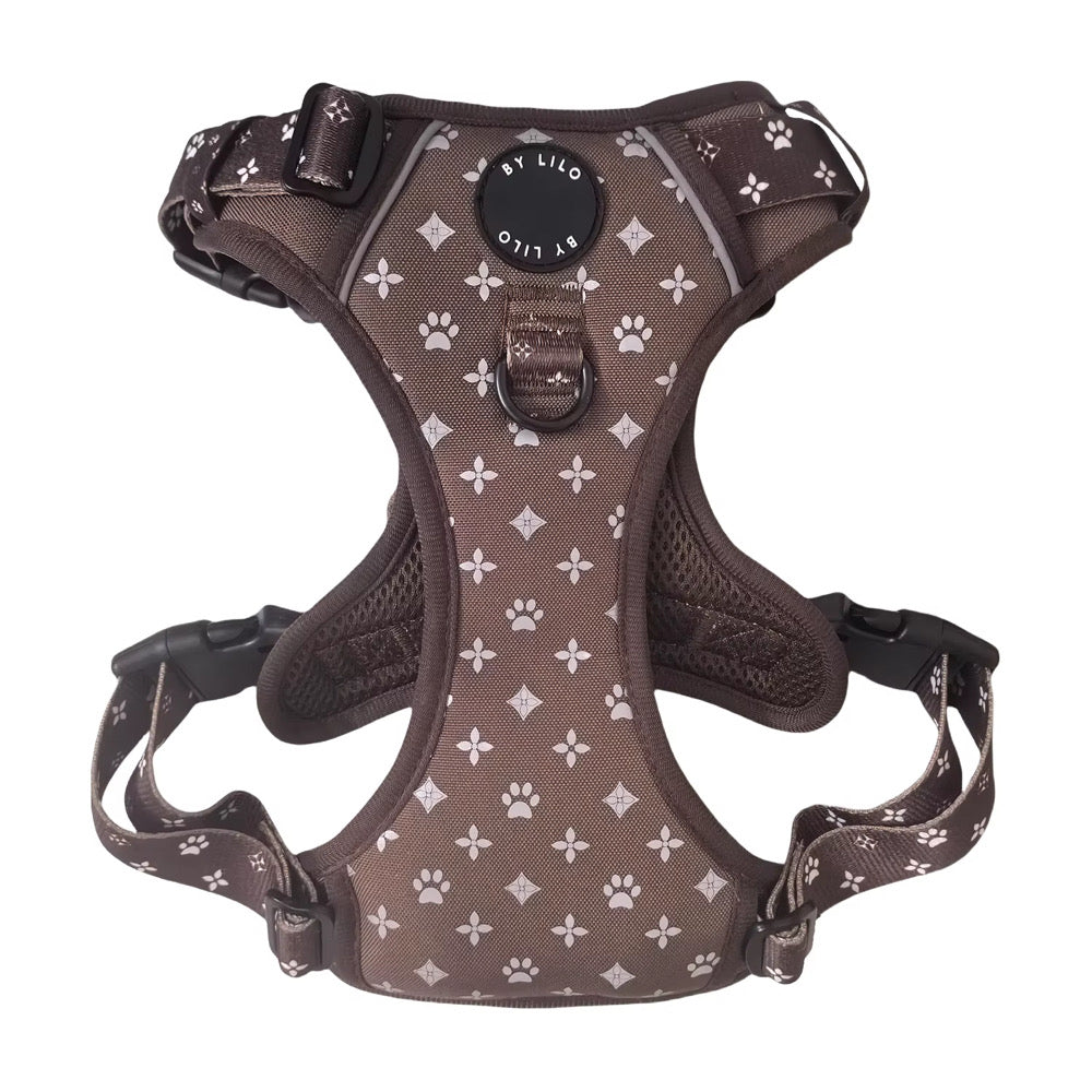 Reflecterend antitrek Y-Tuig bruin